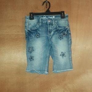 Girls size 10 long shorts